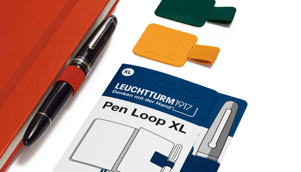 Poutko na pero Leuchtturm1917 XL text